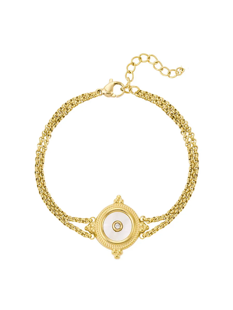 Nova bracelet - boho chic stainless steel
