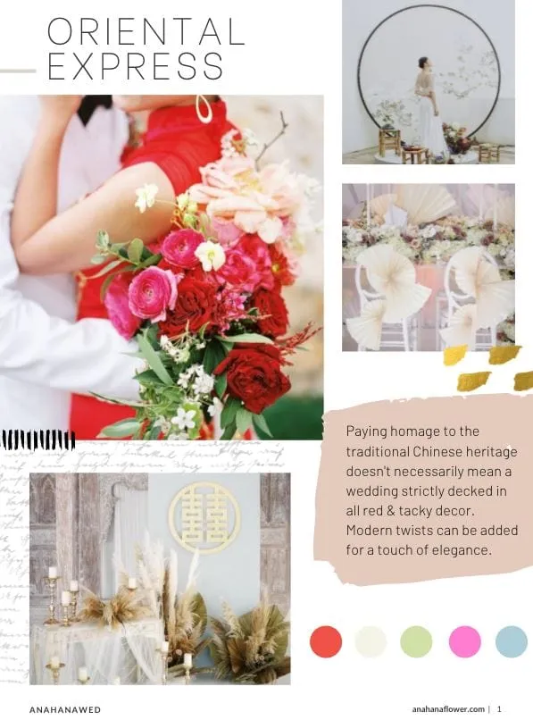 Oriental Express Bridal Bouquet