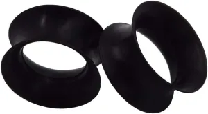 Oyaface 2 PC Extra Soft Silicone Flexible Ear Skin Tunnels Plugs Expanders Gauges Hollow Body Piercing 8G-25mm
