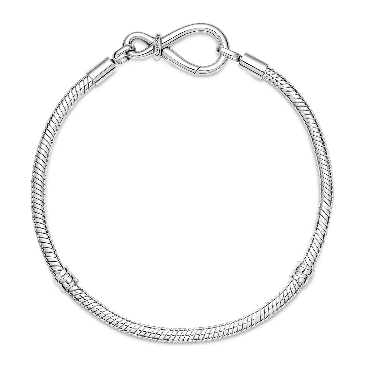 Pandora Moments Infinity Knot Snake Chain Bracelet