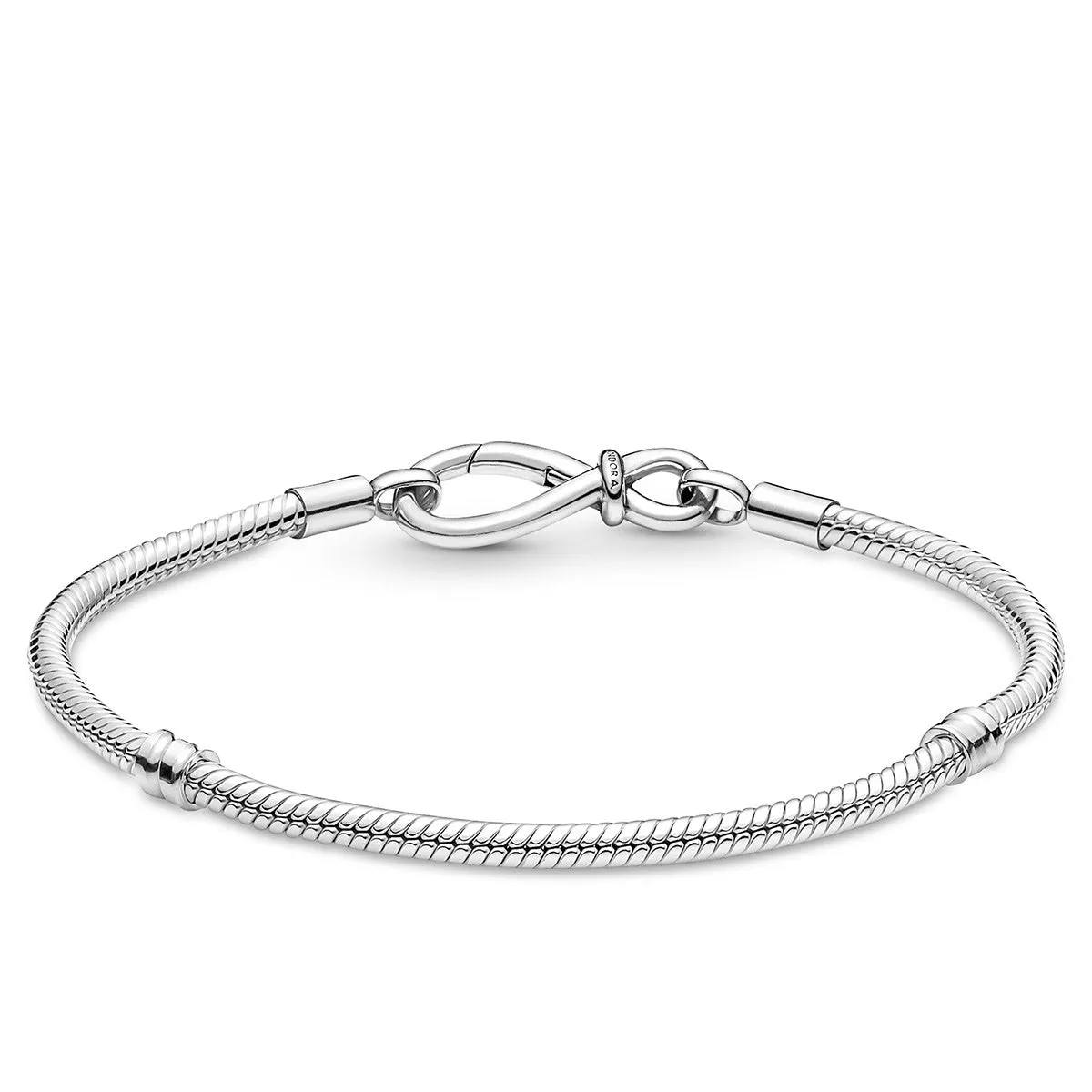 Pandora Moments Infinity Knot Snake Chain Bracelet