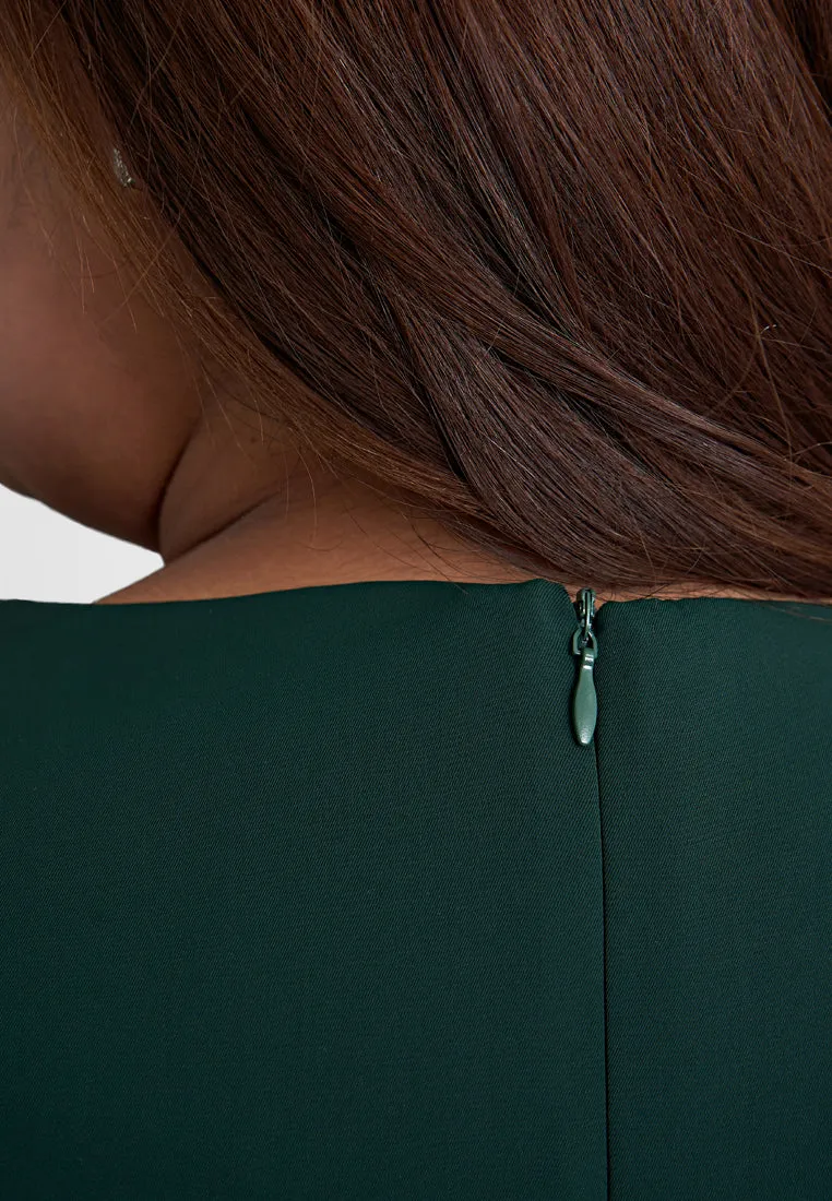 Panola Minimalist Gold Buckle Blouse