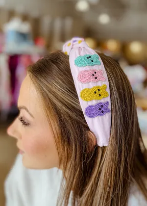 Peeps Beaded Easter Headband