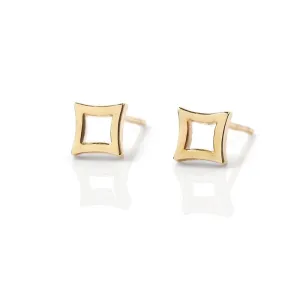 Petite Diamond Shape Studs