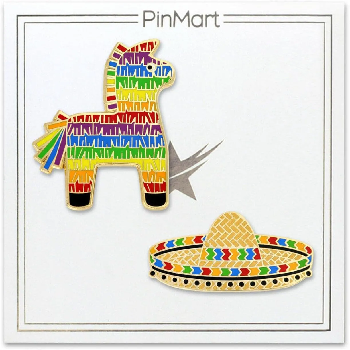 PinMart Fiesta Mexican Spanish Celebration Pin