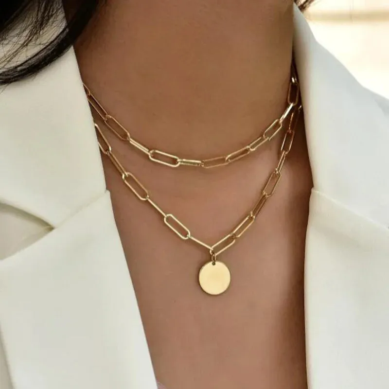 Premium Crystal Zircon Heart Star Charm Necklace Set for Women - Sparkling Stones, Versatile Design, Feminine Charms, Vintage Appeal - Excellent gift to Women