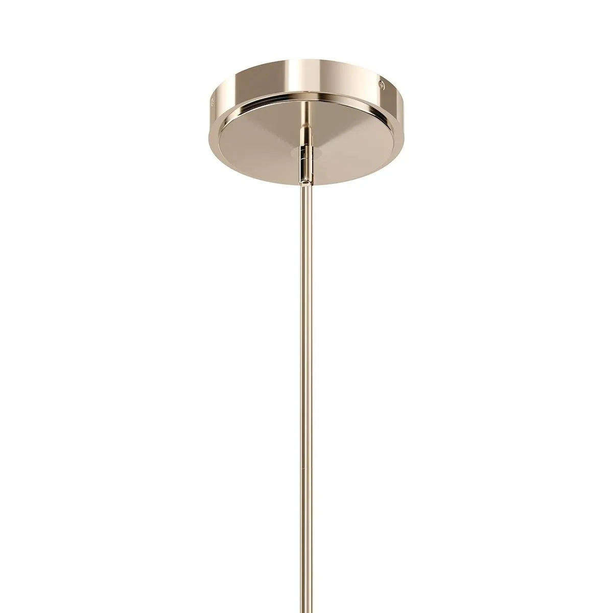 Priam 28 in. LED Chandelier Polished Nickel finish