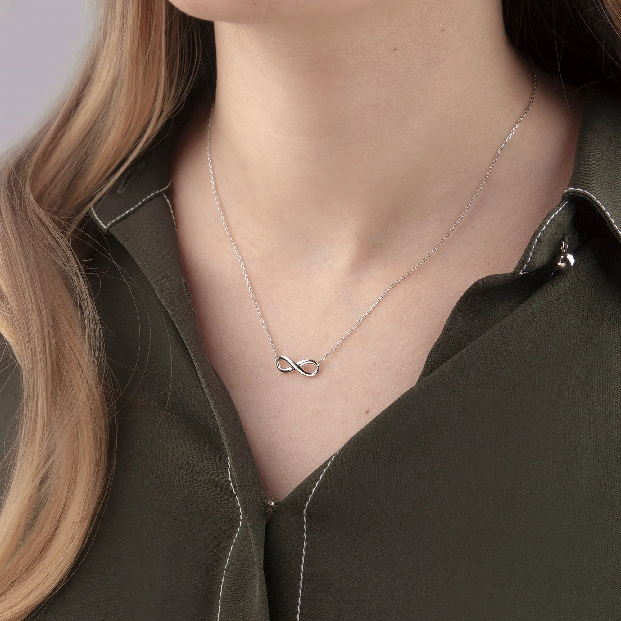 "Endless Love Across Generations" Card and Infinity Necklace