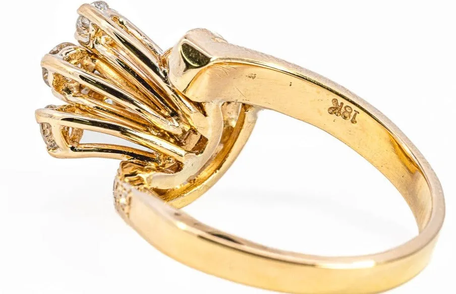"Sustainable Elegance: Pre-Loved 18ct Yellow Gold & Diamond Bridal Set"
