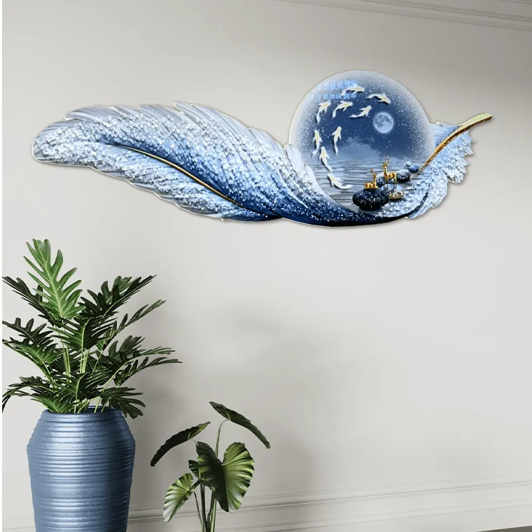 Radiant Masterpiece Deluxe LED Wall Painting