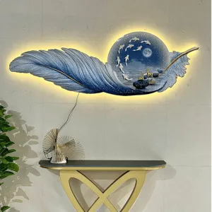 Radiant Masterpiece Deluxe LED Wall Painting