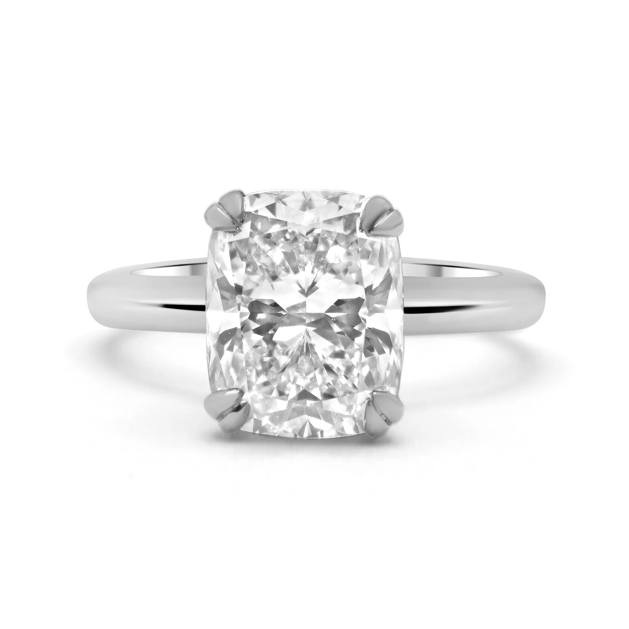 Riley | Elongated Cushion Engagement Ring