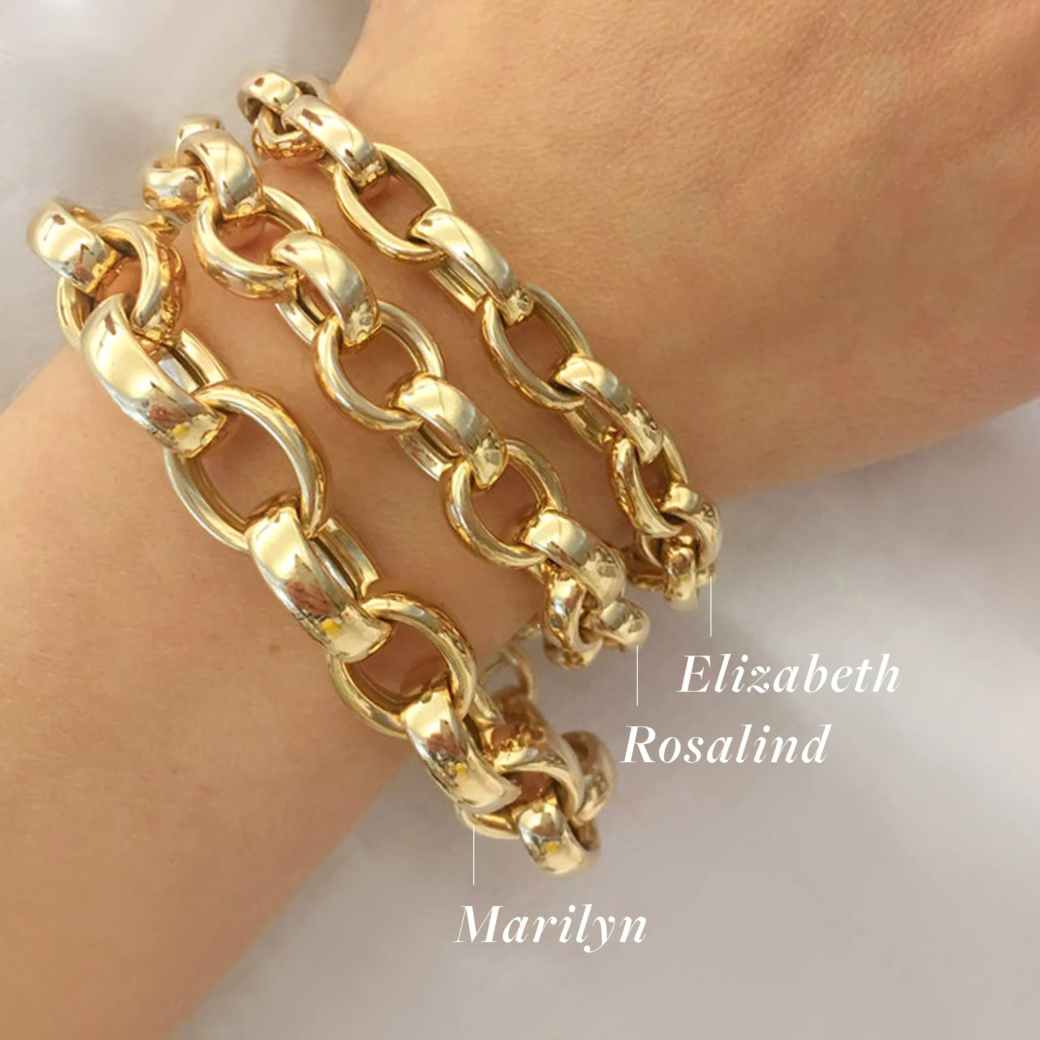 Rosalind Pave Link Bracelet