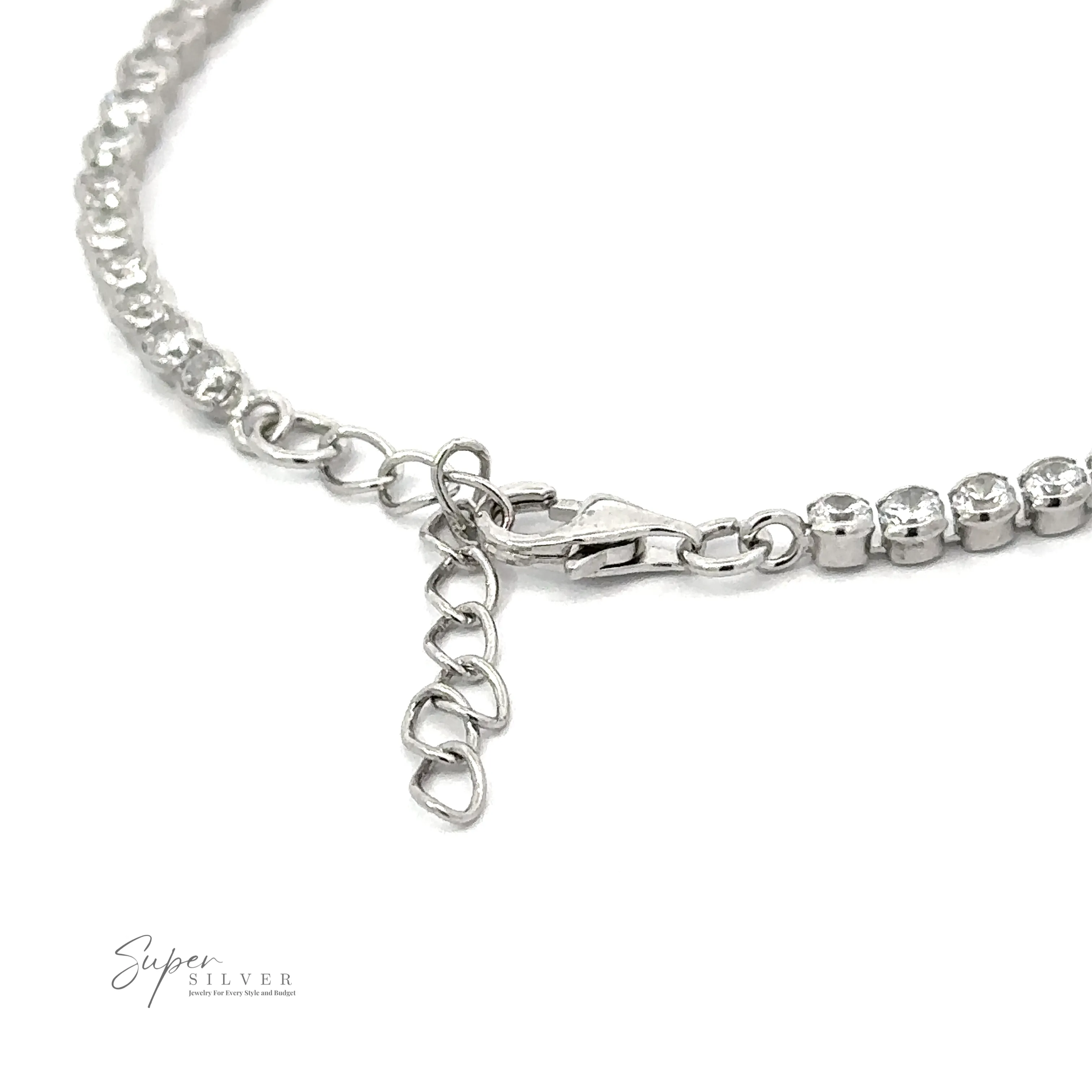 Round Cubic Zirconia Tennis Bracelet