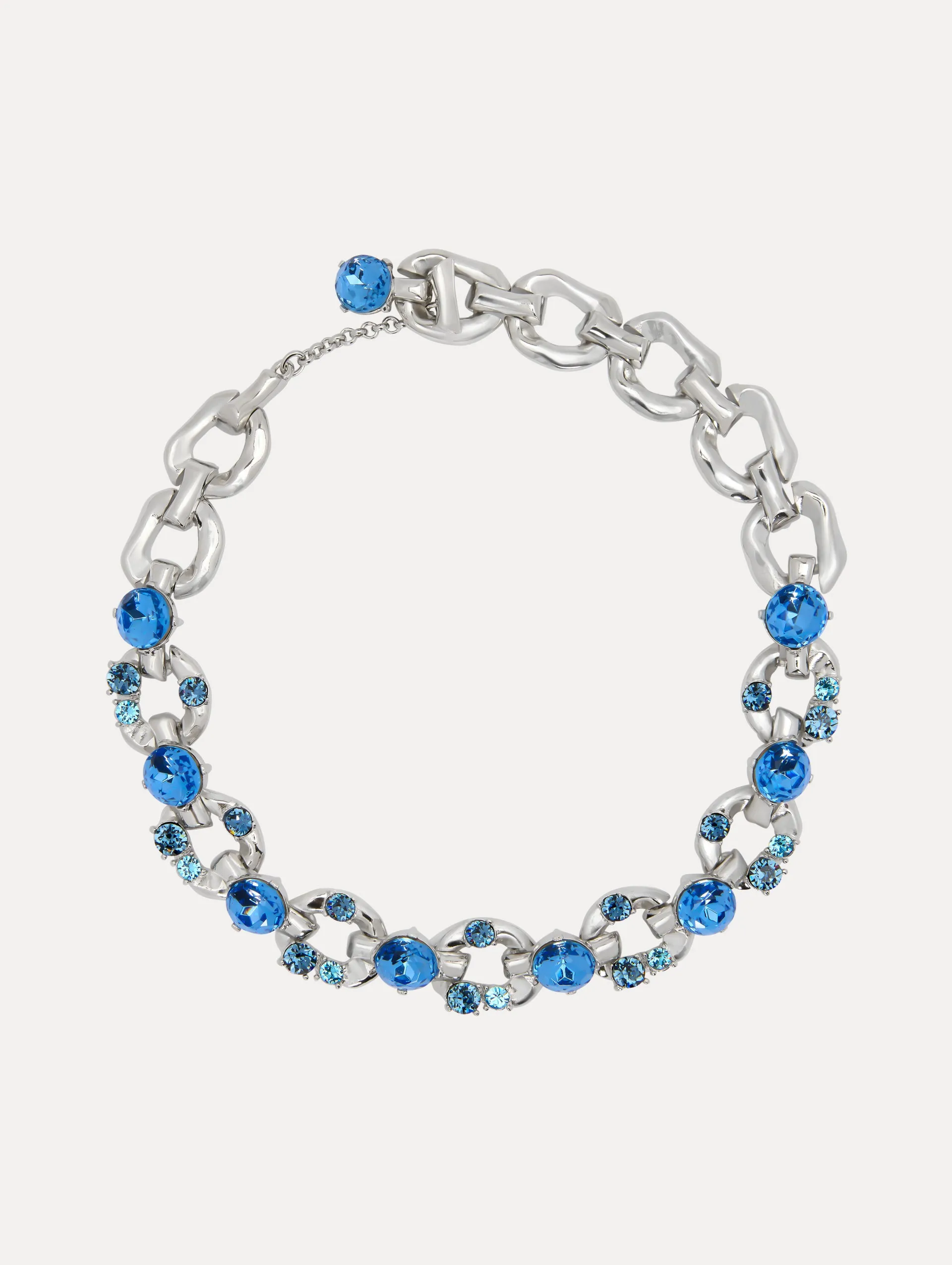 Scramble Chain-Link Necklace