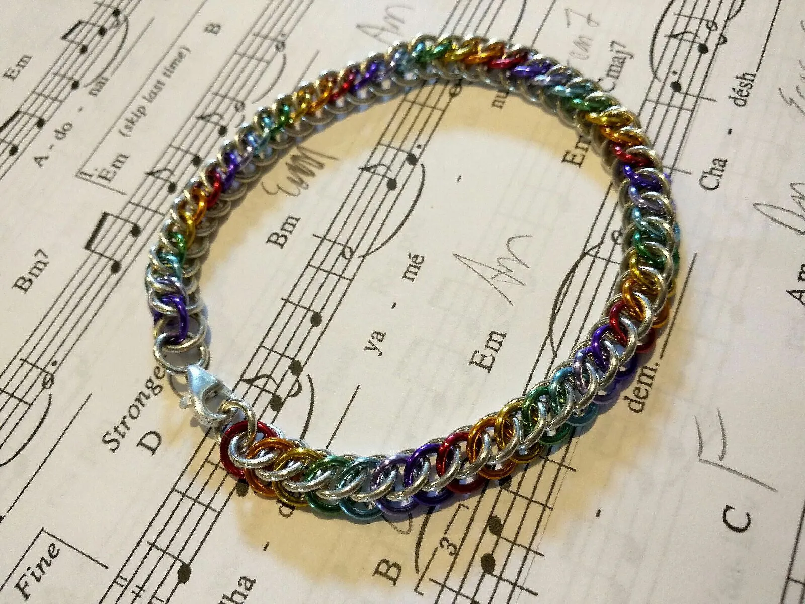 Silver Subtle Rainbow