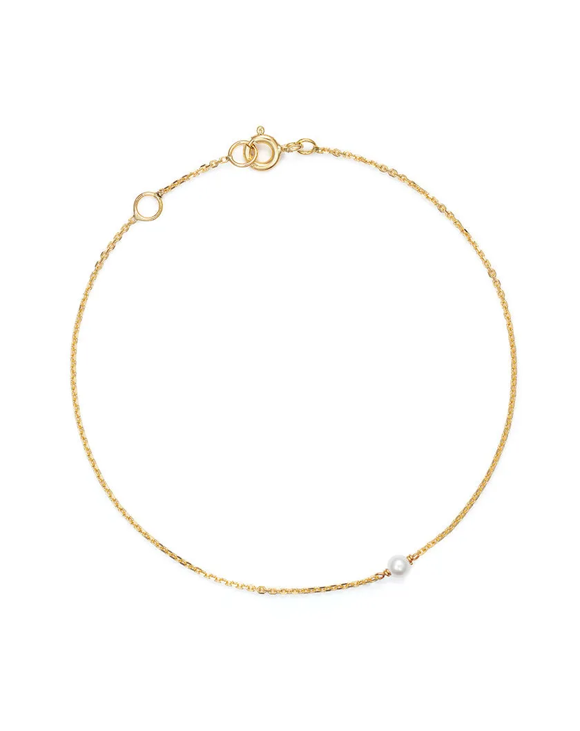Single Pearl Bracelet