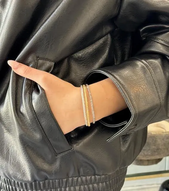 Sparkle Bangles, Set of 3