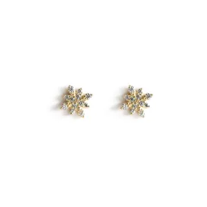 Sparkle Flower Studs