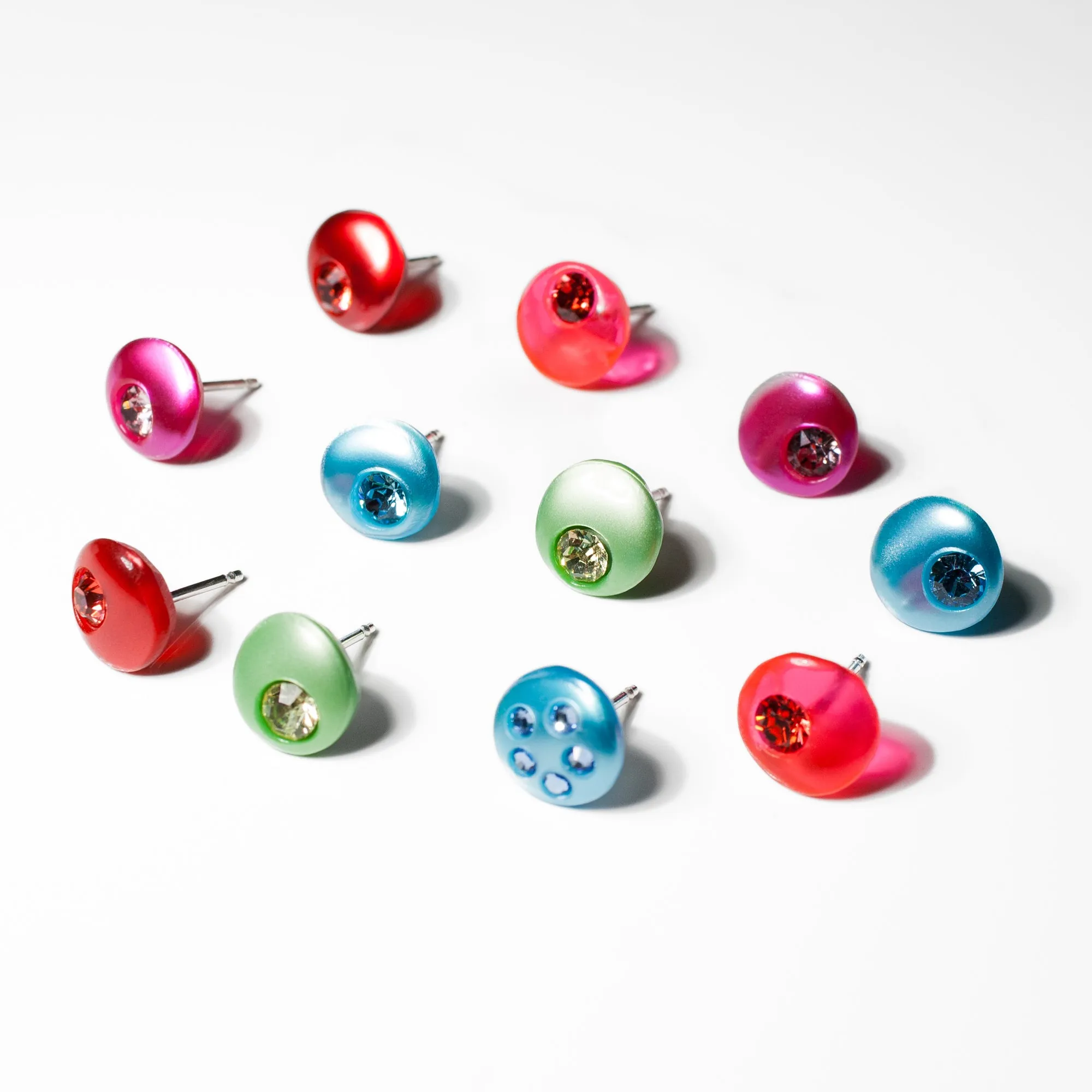 Sparkle Studs - 5 Stones