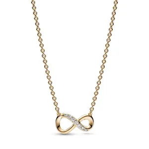 Sparkling Infinity Collier Necklace