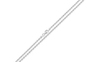 Sterling Silver 60cm Seed Chain