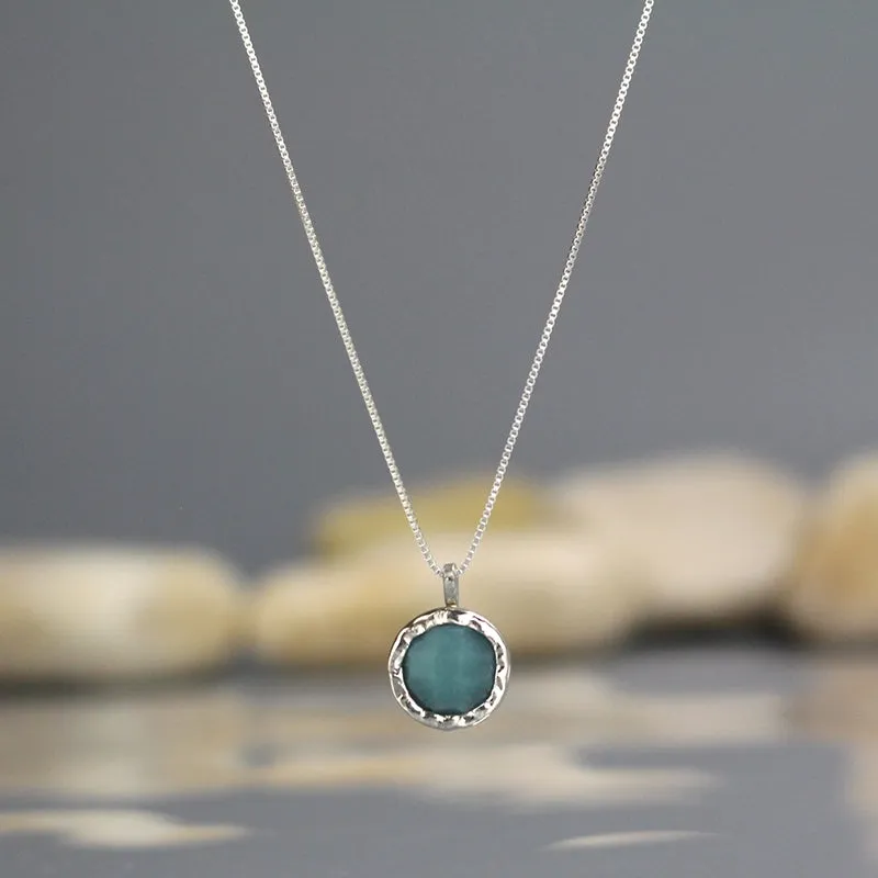 Sterling Silver Amazonite Jewelry Set