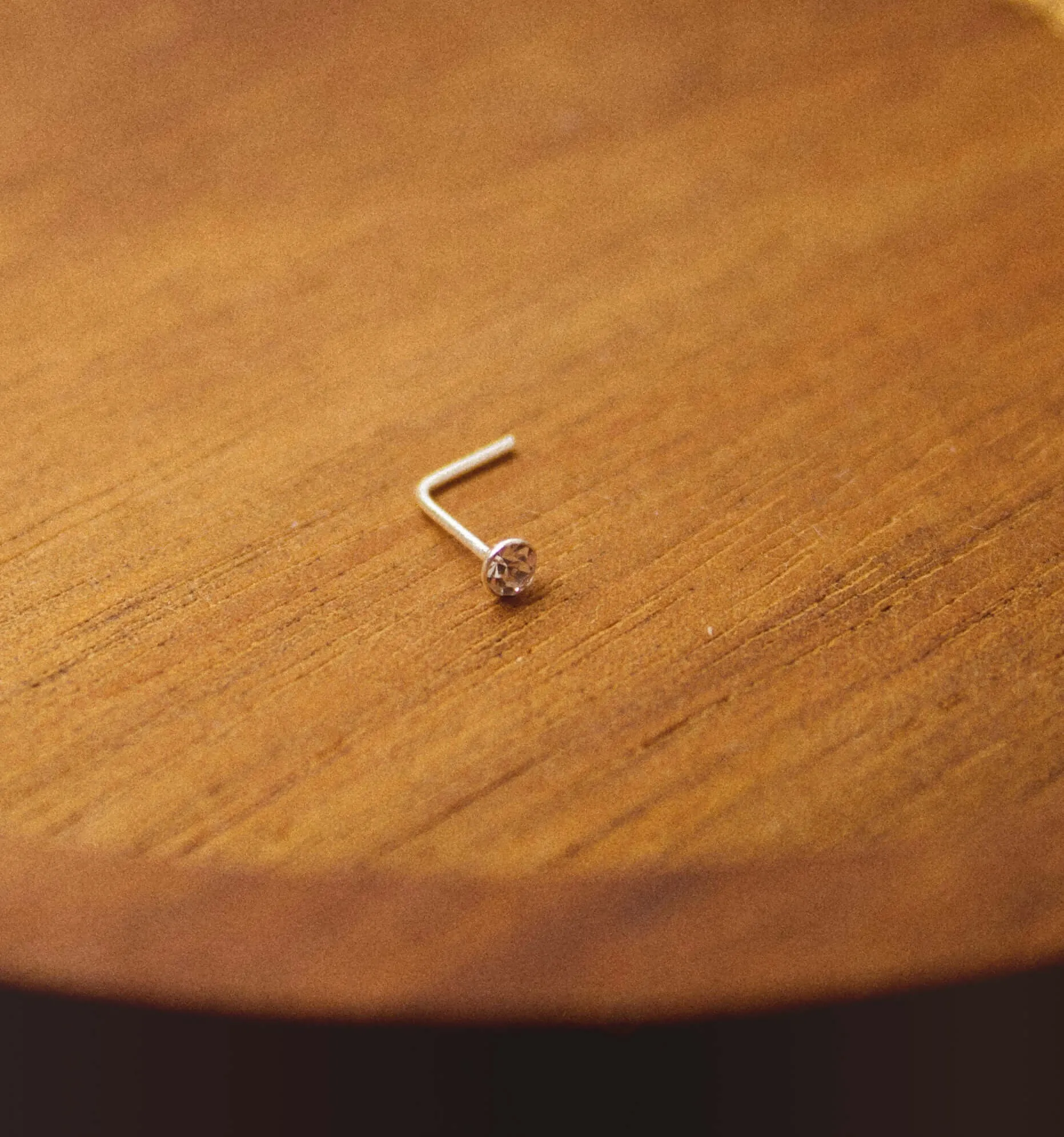 Sterling Silver Cubic Zirconia Nose Stud