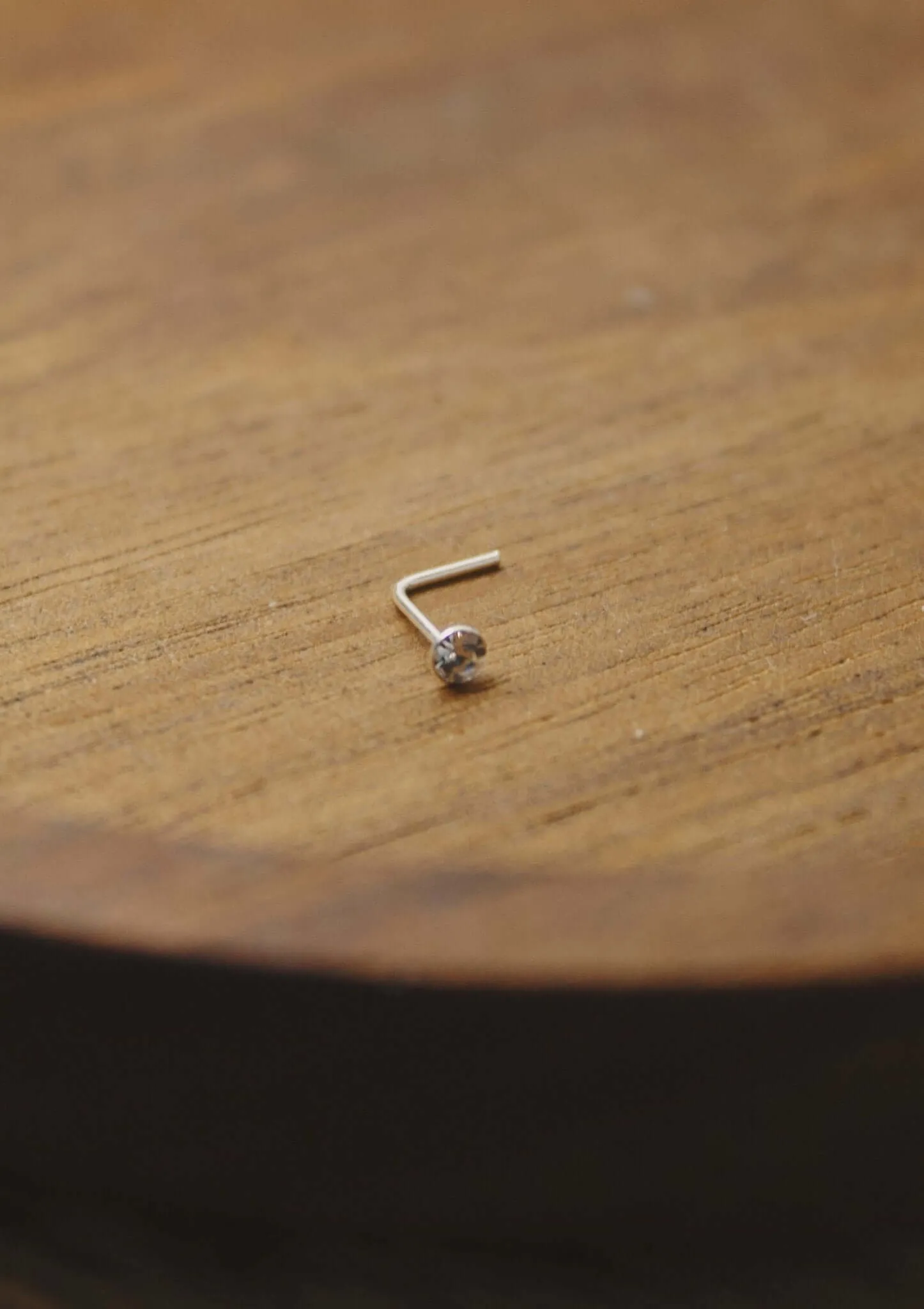 Sterling Silver Cubic Zirconia Nose Stud