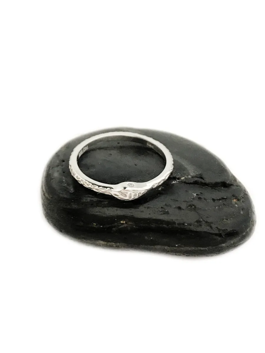 Sterling Silver Ouroboros Ring
