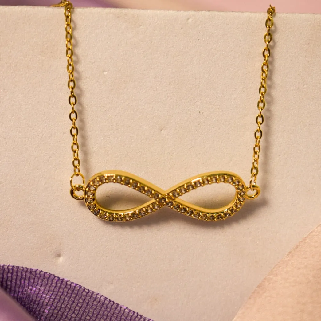 Stylish Infinity Necklace
