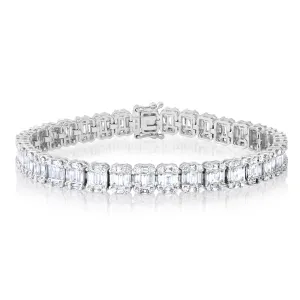 The Lady Luxe Diamond Illusion Tennis Bracelet