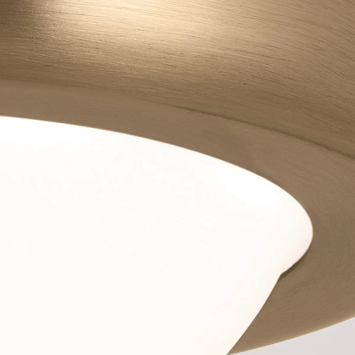 Tibbi 6 in. Flush Mount Light Champagne Bronze Finish