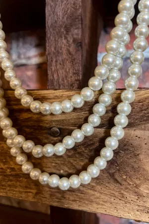 TOUCH OF MAGIC PEARLS LAYERED NECKLACE