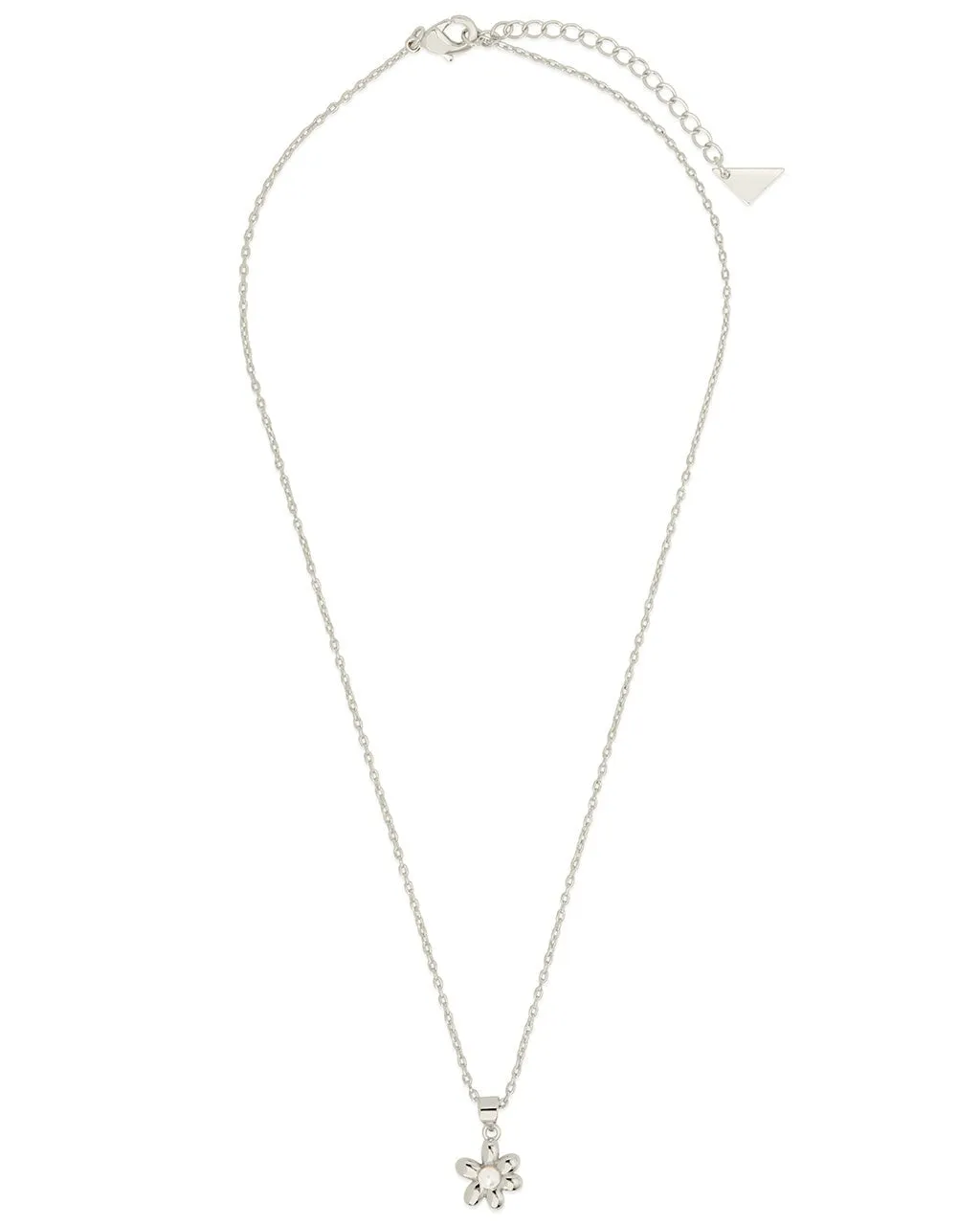 Vallie Pearl Blossom Pendant Necklace