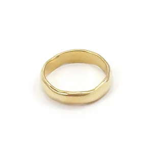 Wavi Ring - Thin - Gold