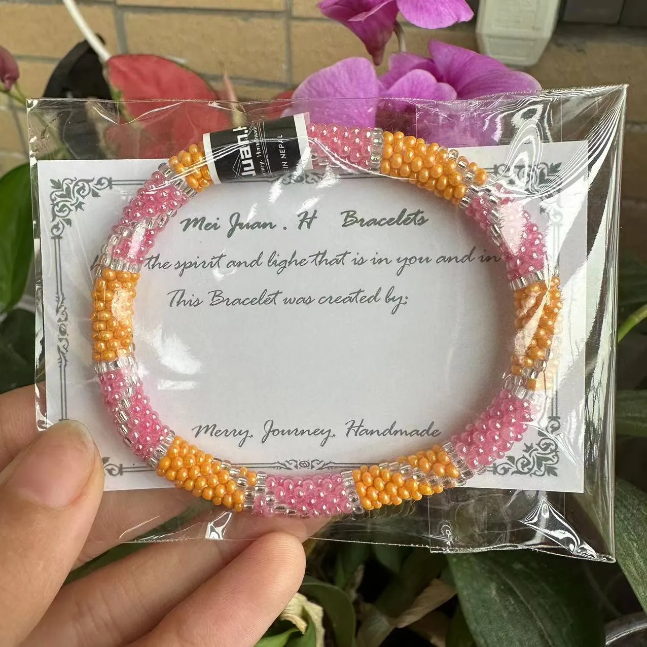 Wholesale Aroma Diffuser Bohemian Rice Beads Japanese All-match Bracelet