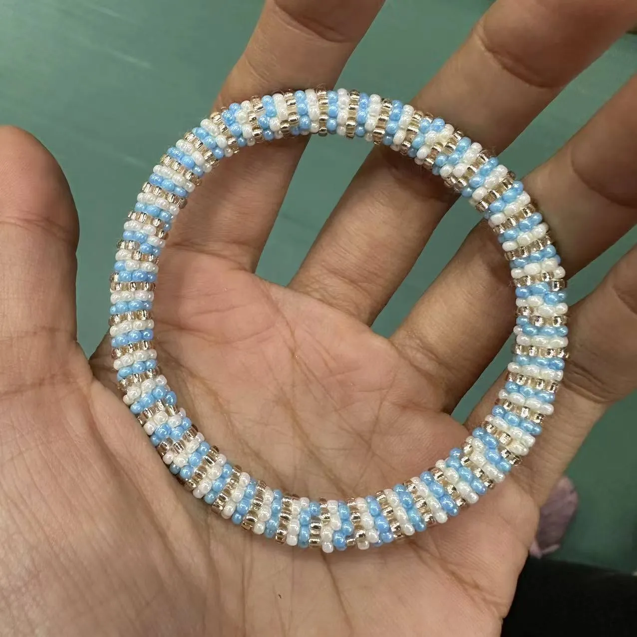 Wholesale Aroma Diffuser Bohemian Rice Beads Japanese All-match Bracelet