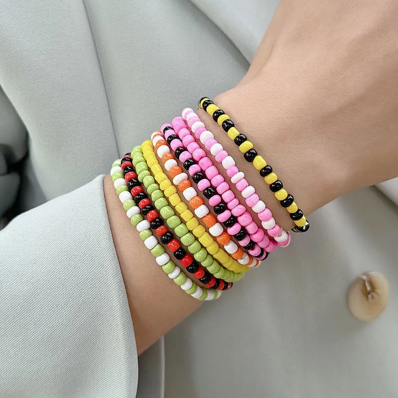 Wholesale Bohemian Colored Acrylic Bracelet