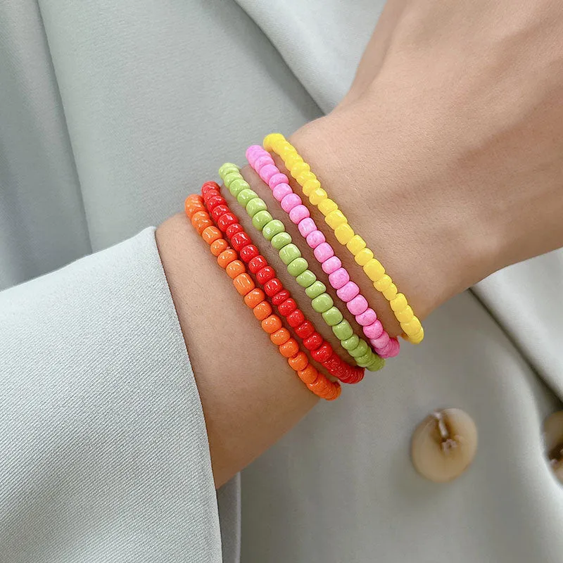 Wholesale Bohemian Colored Acrylic Bracelet