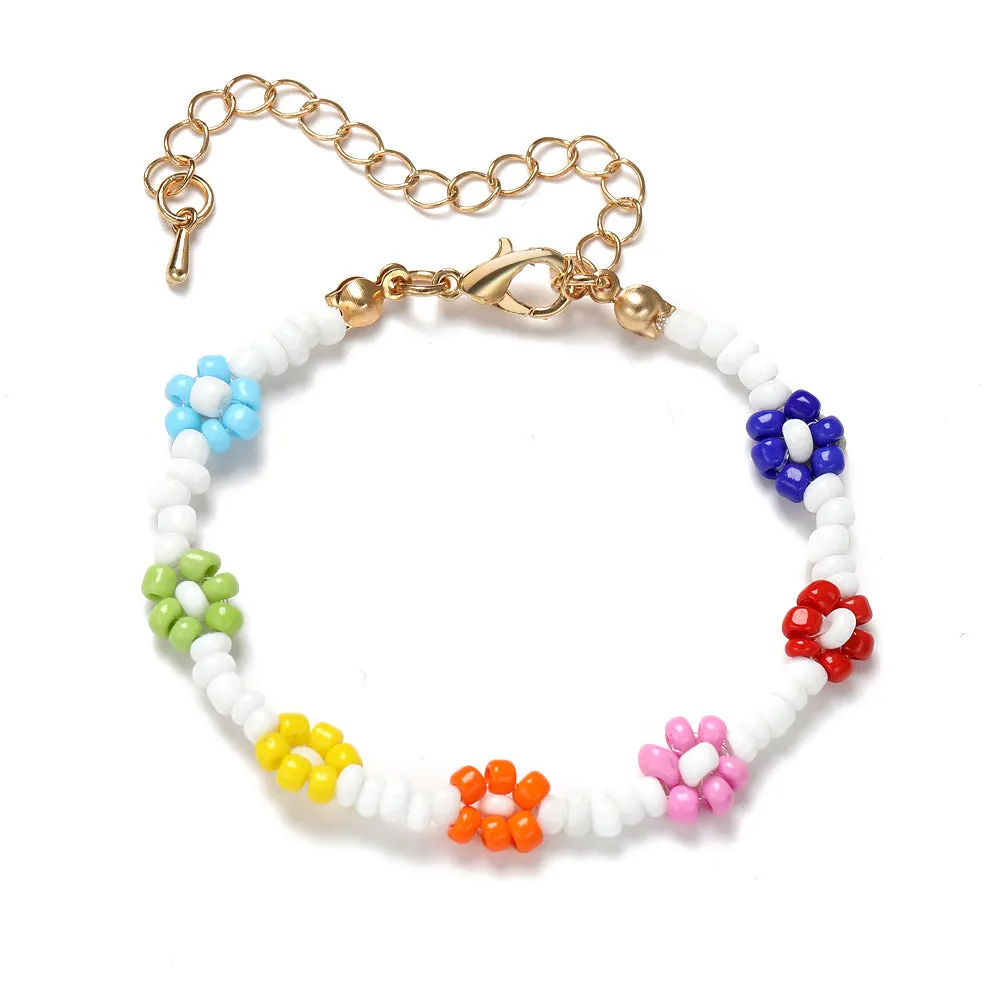 Wholesale Bohemian Colorful Beaded Bracelet