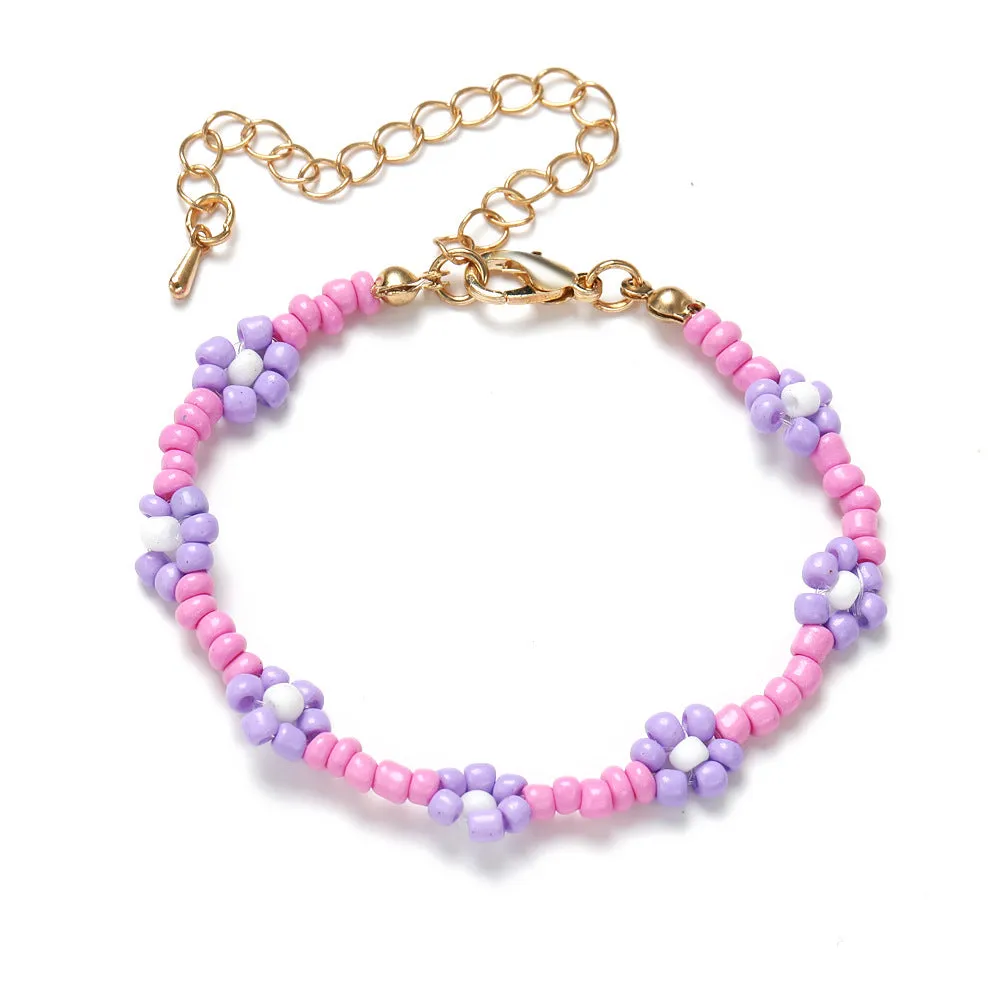 Wholesale Bohemian Colorful Beaded Bracelet