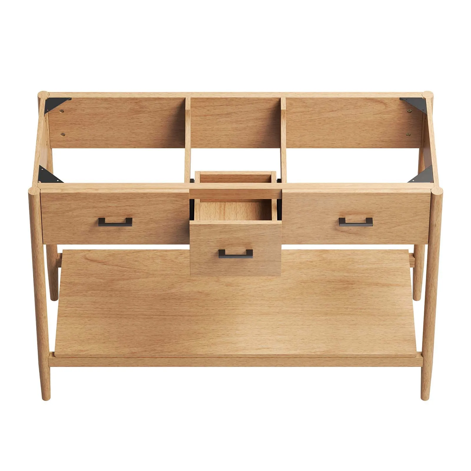 Zaire 48" Double Sink Compatible Bathroom Vanity Cabinet (Sink Basin Not Included)