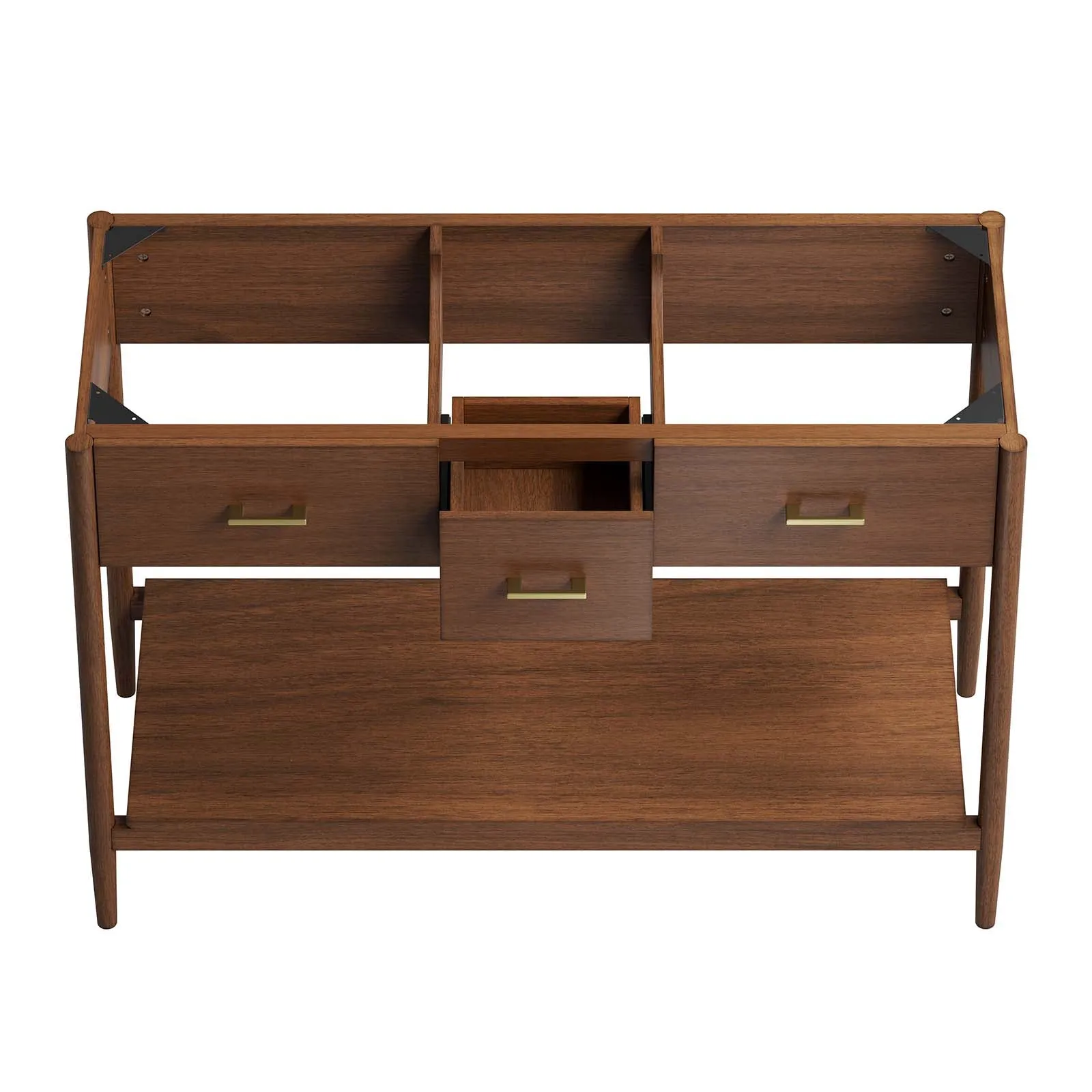 Zaire 48" Double Sink Compatible Bathroom Vanity Cabinet (Sink Basin Not Included)